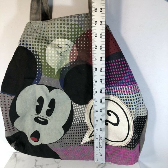 Mickey Mouse Tote Bag With Change Purse & pocket - Picture 3 of 10